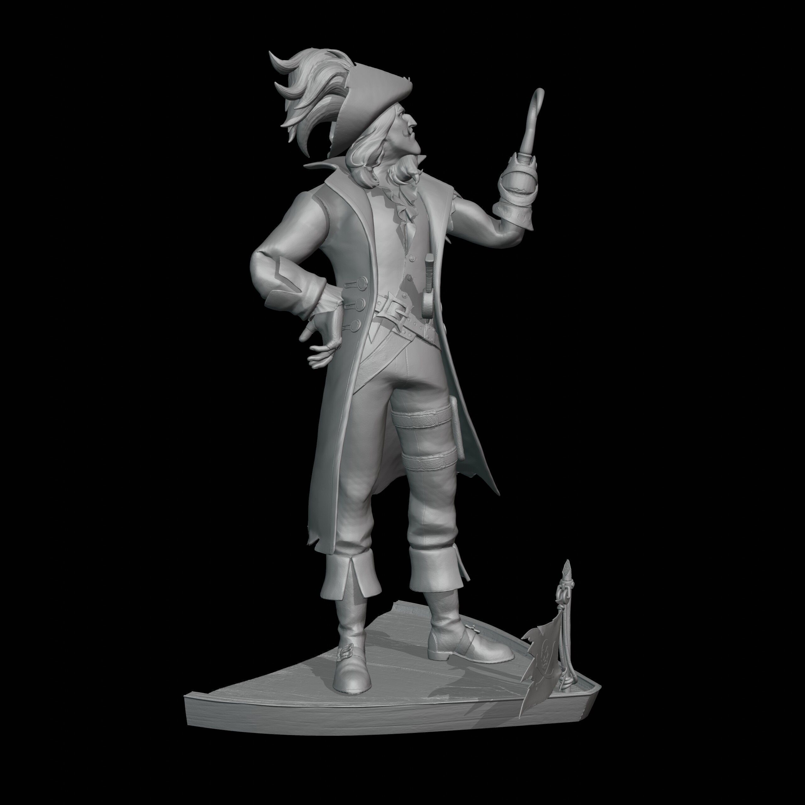 Captain Hook 3D print model_11