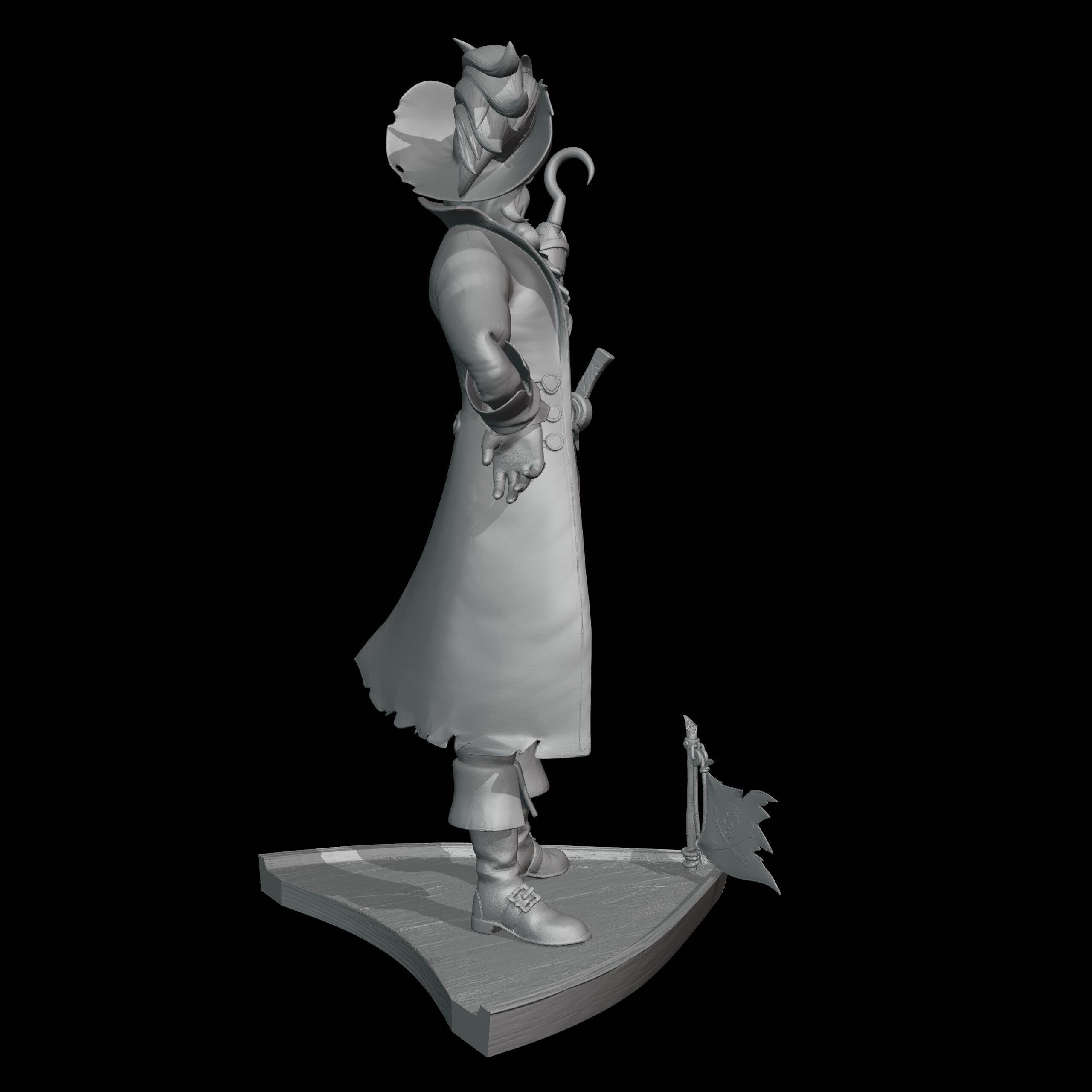 Captain Hook 3D print model_9