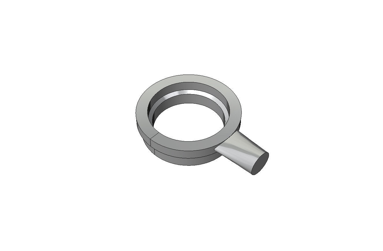 Mens ring 008 3D print model_8