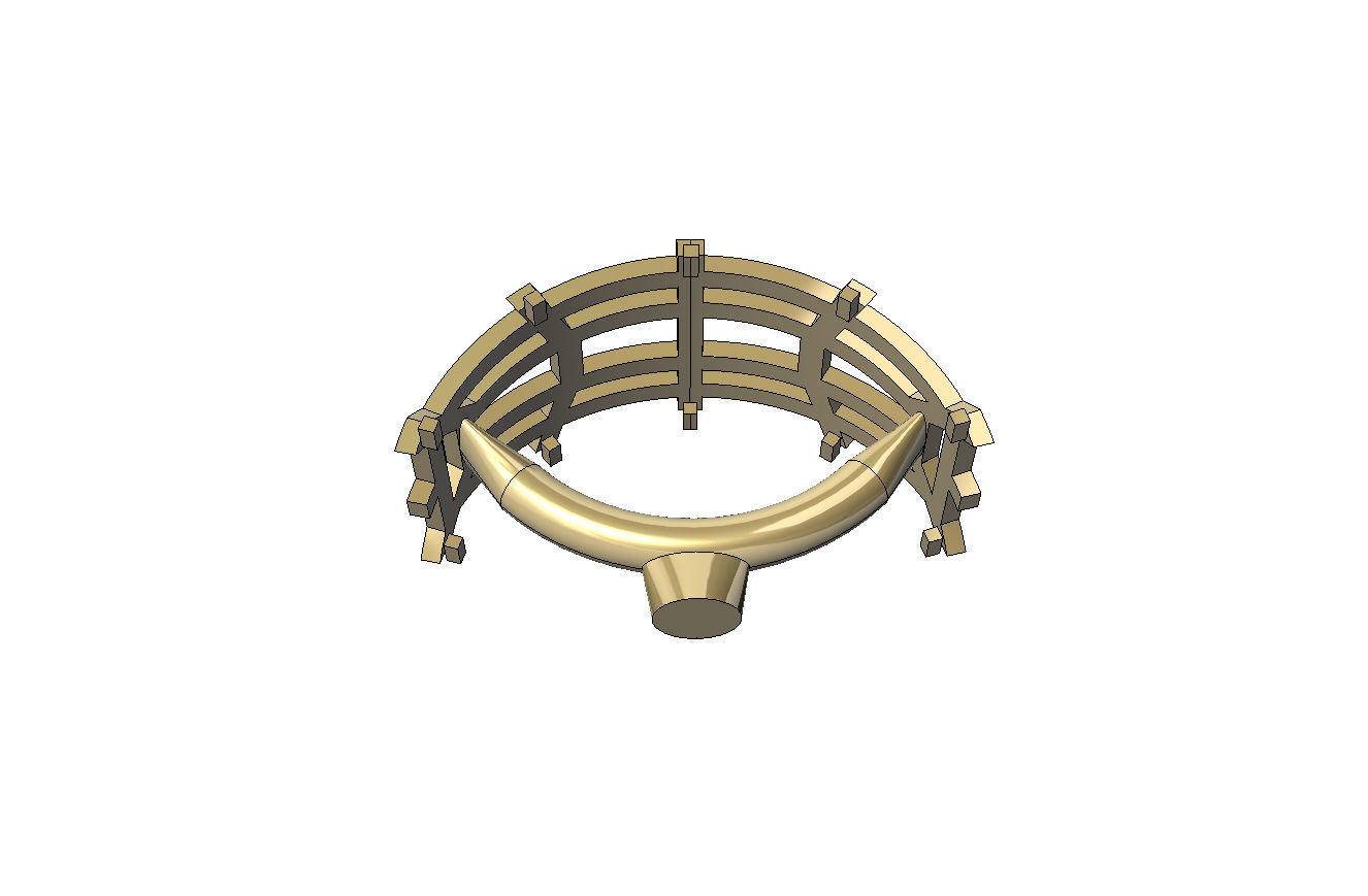 Mens ring 008 3D print model_10