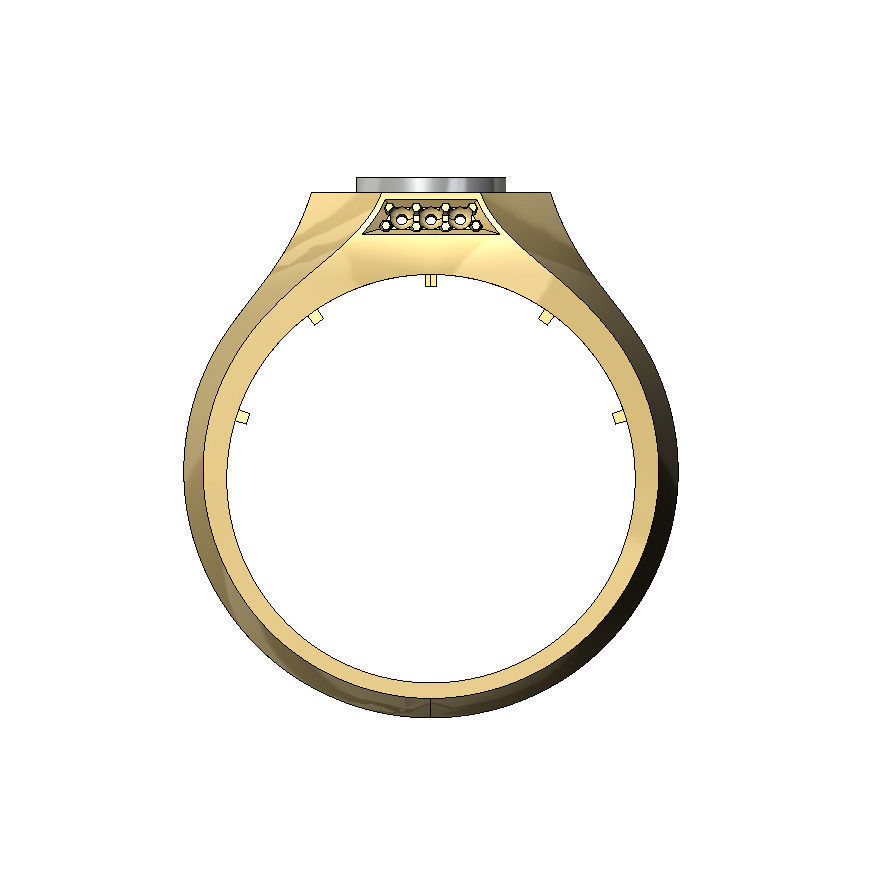 Mens ring 008 3D print model_3