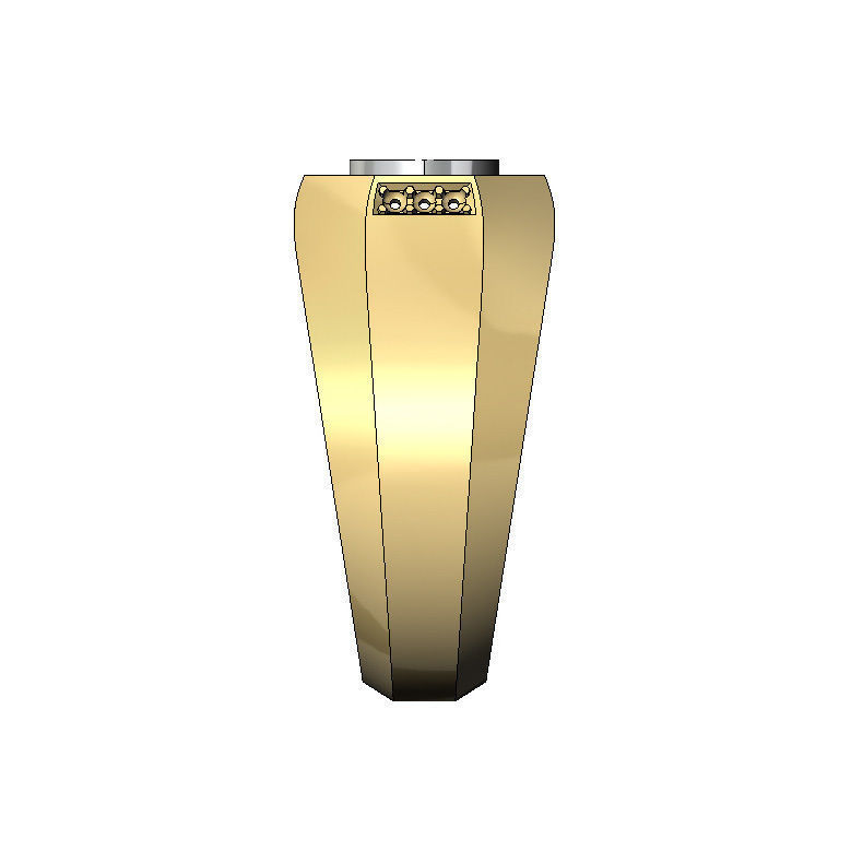 Mens ring 008 3D print model_2