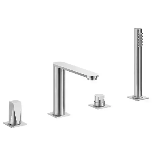 Aline Bathtub Tap With Swivel Spout by Rubinetterie Frattini
