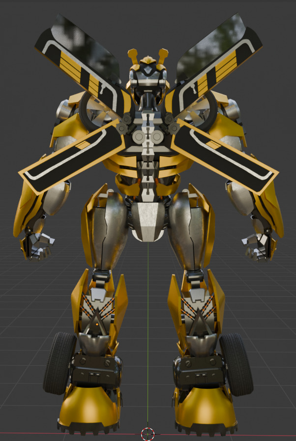 Rise Of The Beast Bumblebee 3D model_1