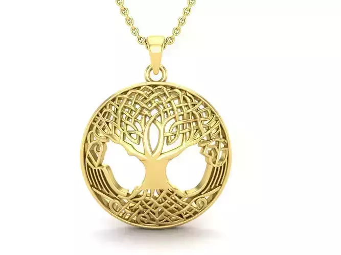 AV 496 Druids Tree of Life Pendant for Strength