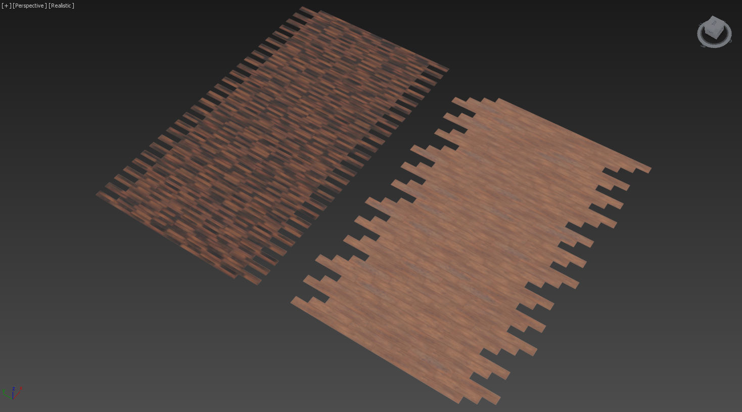 Wooden floor 27 WITHOUT PLUGINS 3D model_6