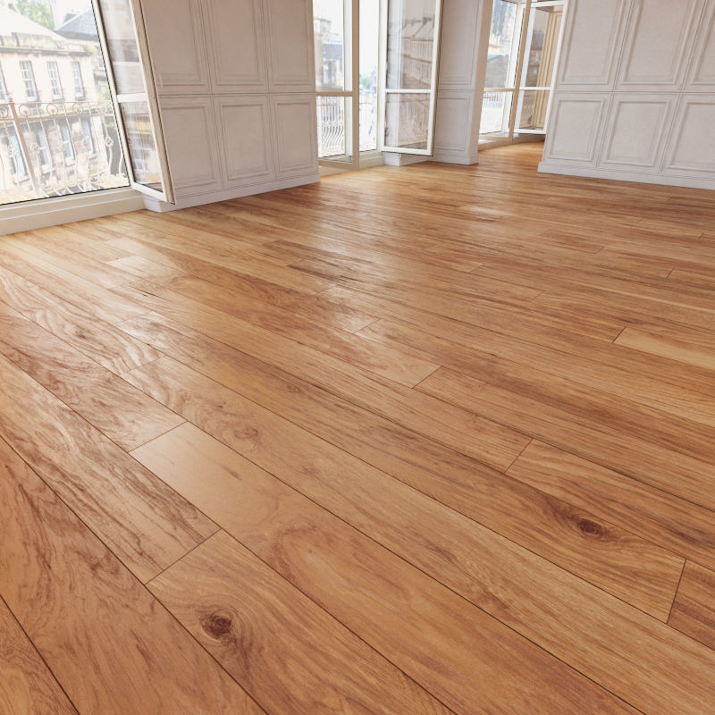 Wooden floor 28 WITHOUT PLUGINS 3D model_1