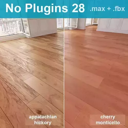 Wooden floor 28 WITHOUT PLUGINS