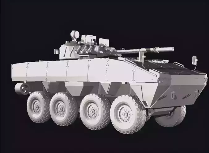 Patria 6x6 armored personal vehicles