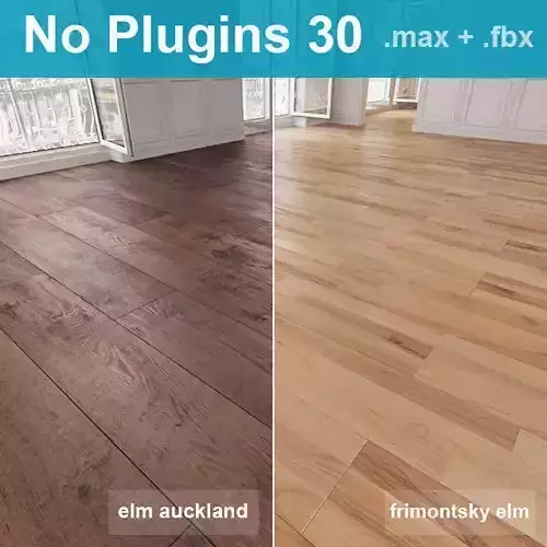 Wooden floor 30 WITHOUT PLUGINS