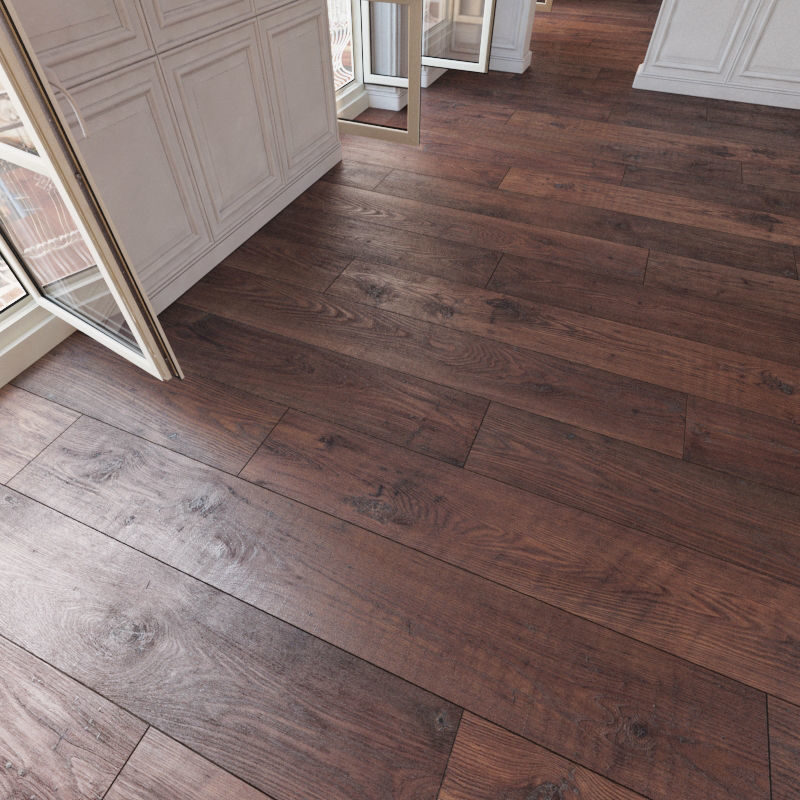 Wooden floor 30 WITHOUT PLUGINS 3D model_2