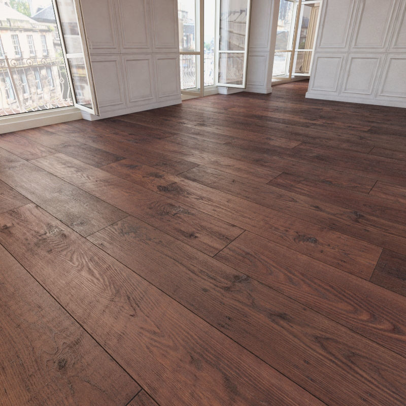 Wooden floor 30 WITHOUT PLUGINS 3D model_1