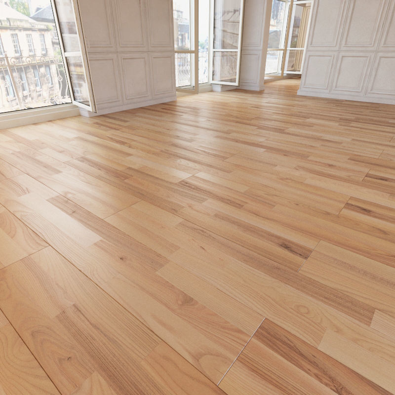 Wooden floor 30 WITHOUT PLUGINS 3D model_4