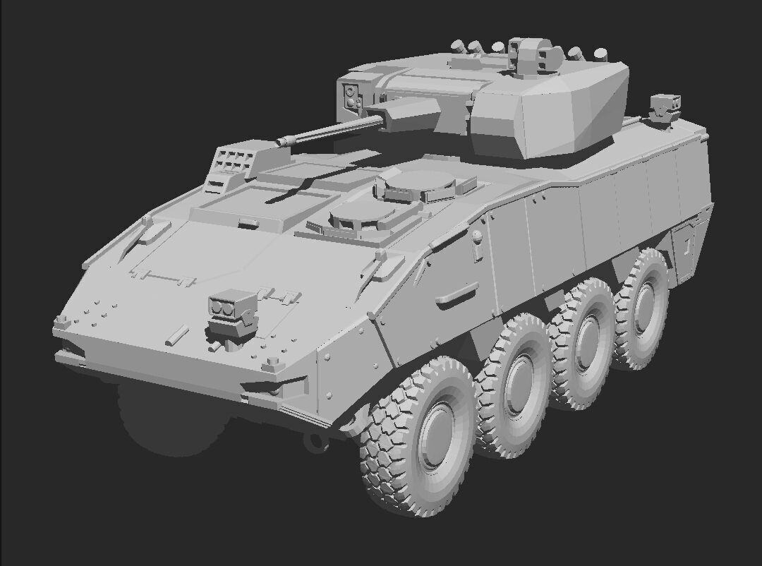 Piranha 5 romanian 3D print model_3