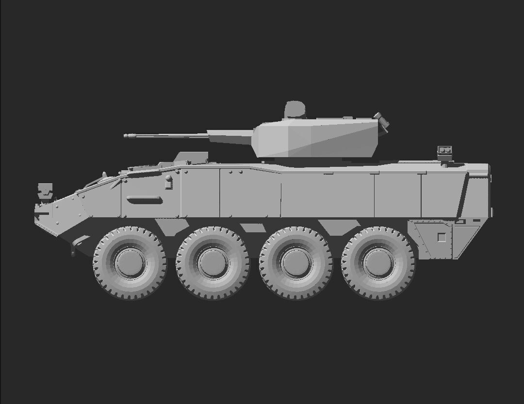 Piranha 5 romanian 3D print model_2