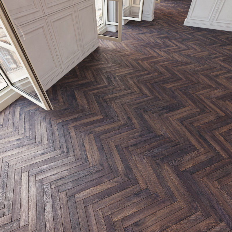 Herringbone parquet 32 WITHOUT PLUGINS 3D model_3
