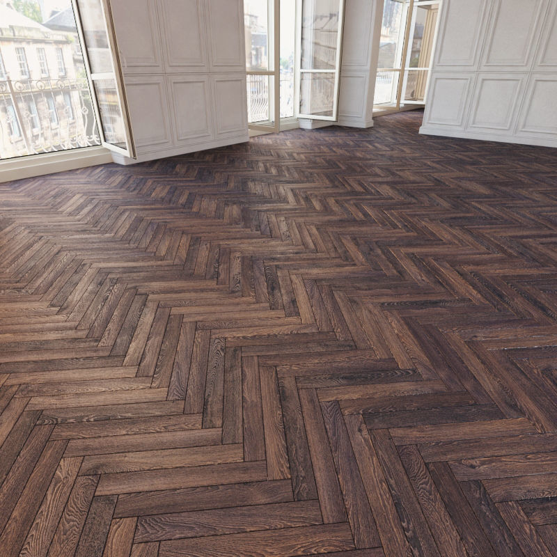 Herringbone parquet 32 WITHOUT PLUGINS 3D model_1
