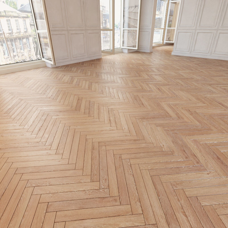 Herringbone parquet 32 WITHOUT PLUGINS 3D model_5
