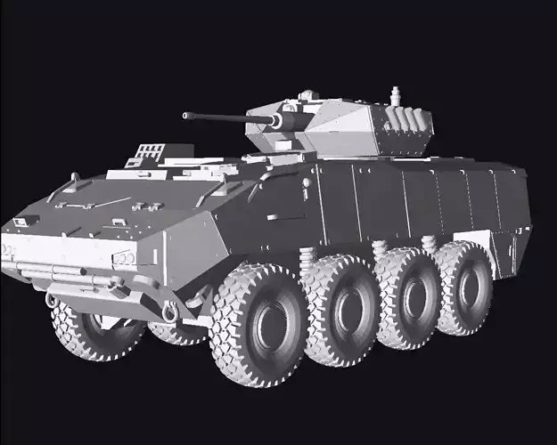 Piranha 5 with samson 30 turret