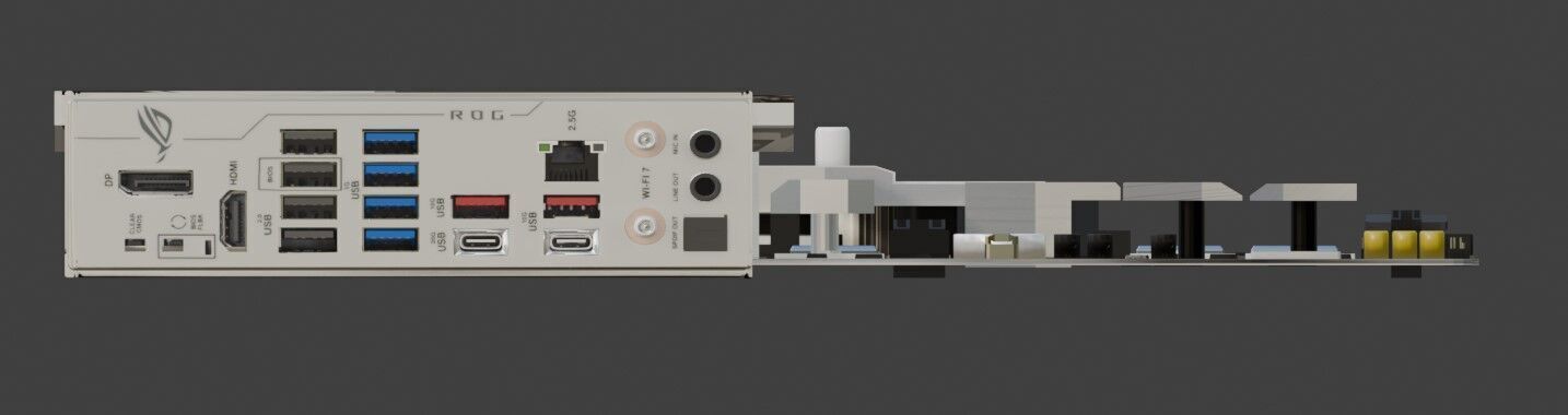 ASUS ROG STRIX Z790-A GAMING WIFI II 3D model_3