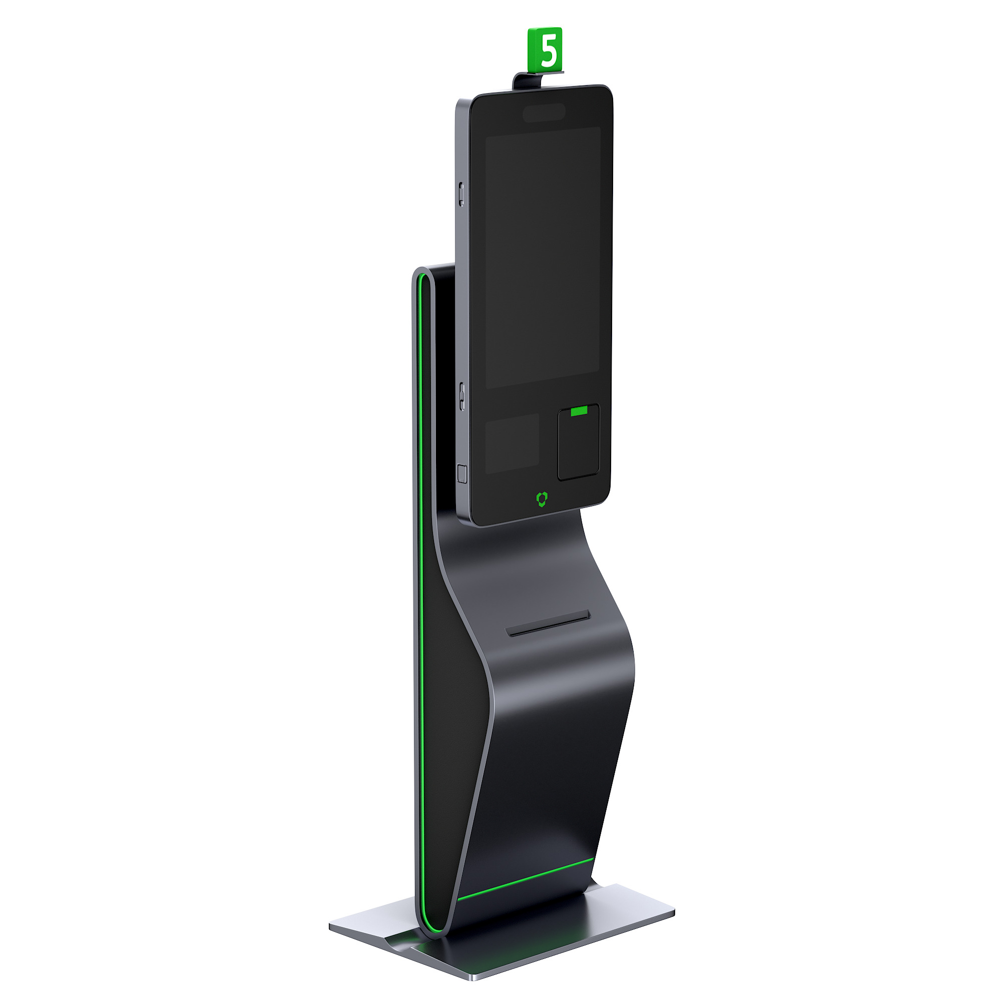 Electronic Kiosk 3D model_42
