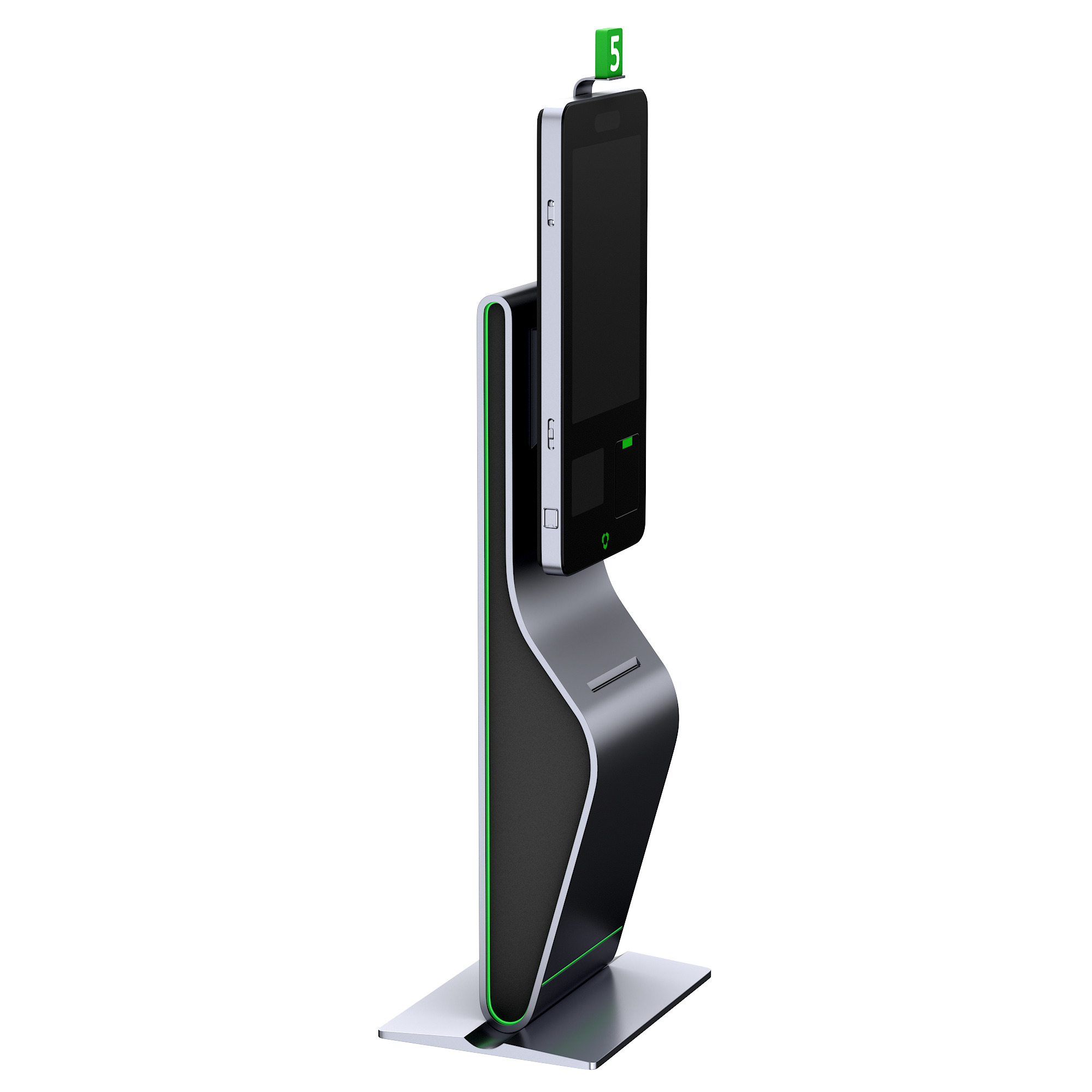 Electronic Kiosk 3D model_40