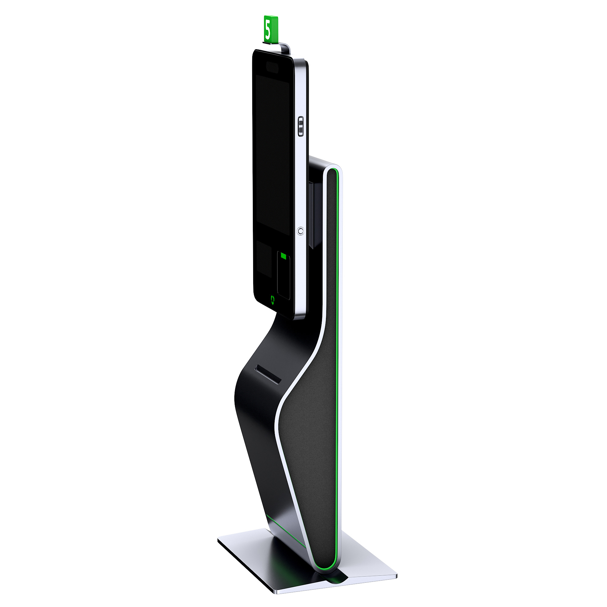 Electronic Kiosk 3D model_20