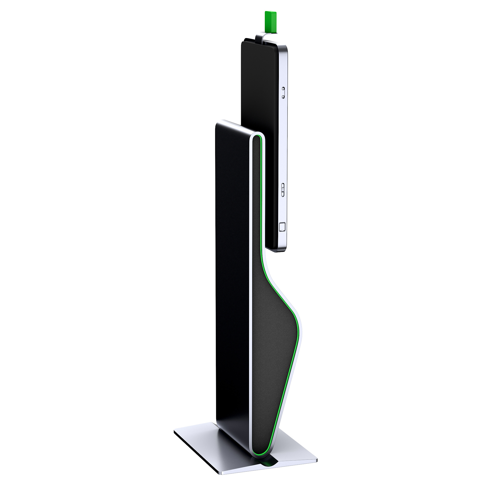 Electronic Kiosk 3D model_36