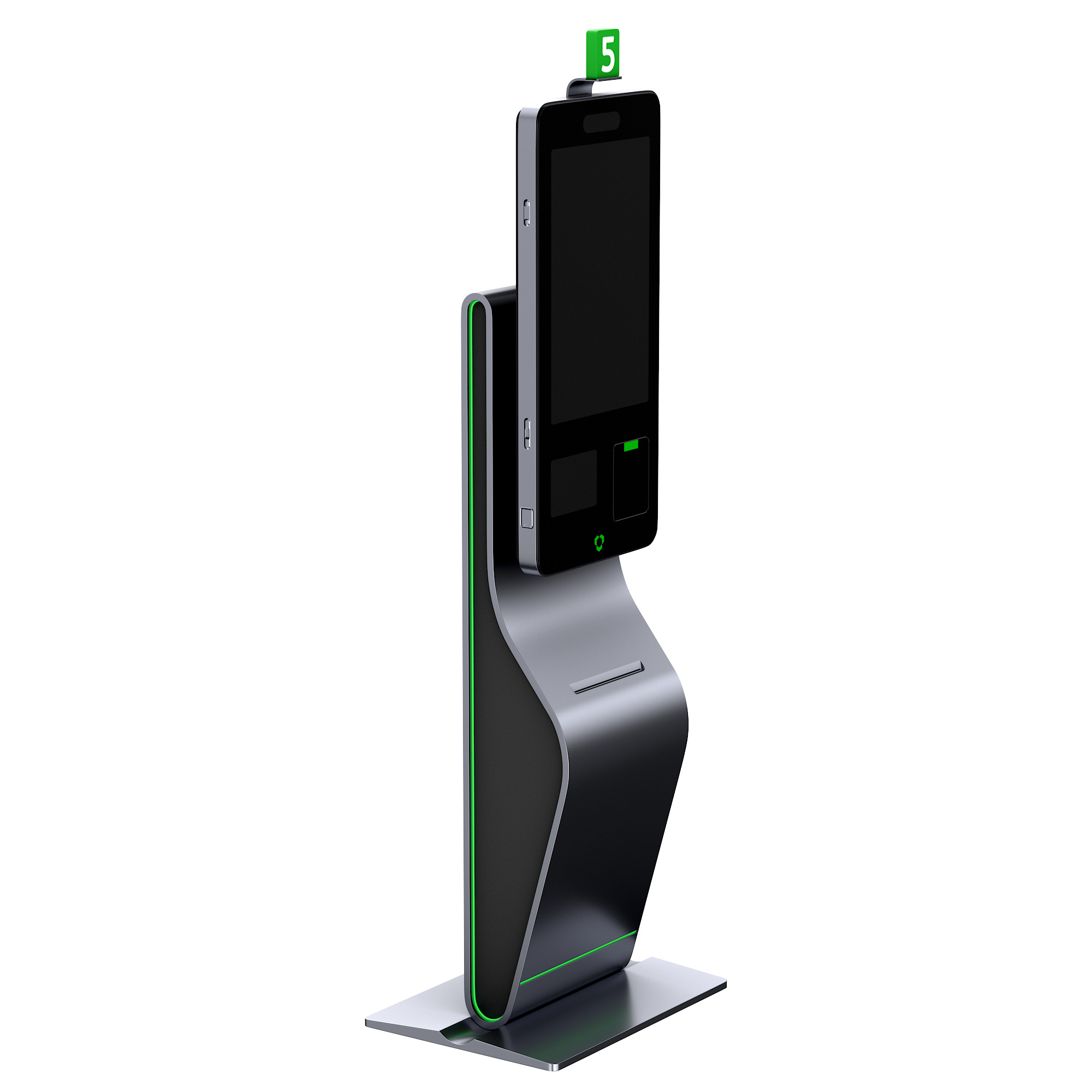 Electronic Kiosk 3D model_41