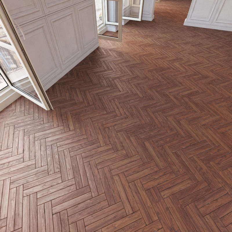 Herringbone parquet 34 WITHOUT PLUGINS 3D model_5