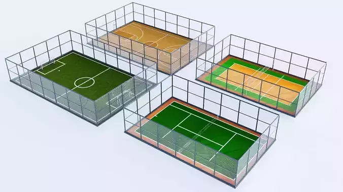 Sport Fields and Courts Collection