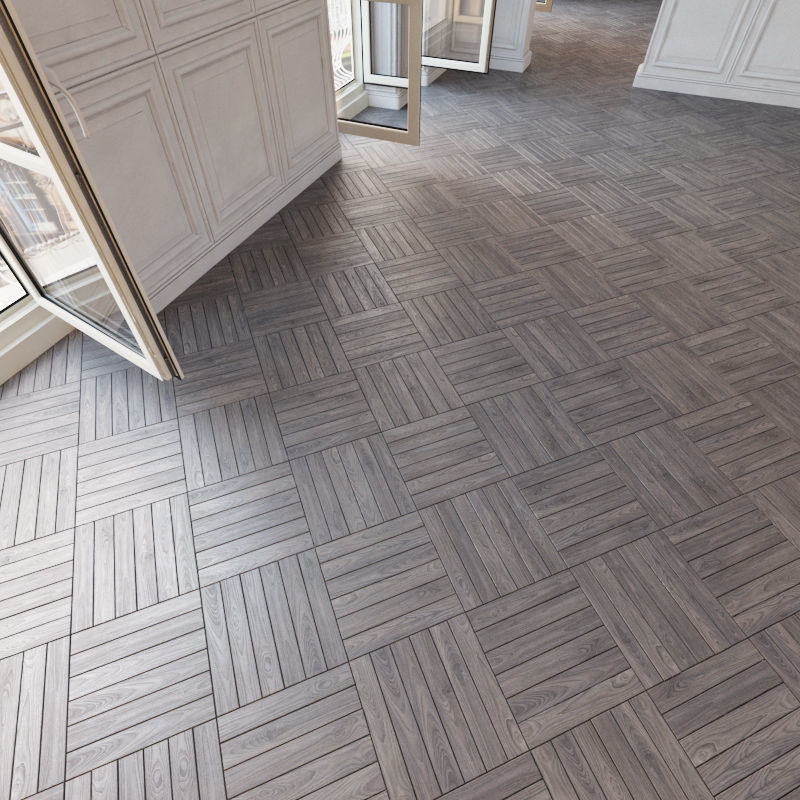 Herringbone parquet 35 WITHOUT PLUGINS 3D model_4
