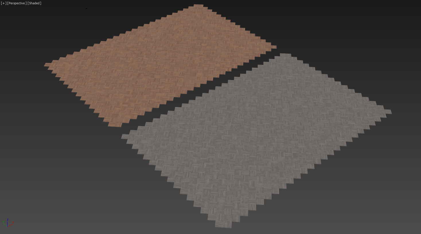 Herringbone parquet 35 WITHOUT PLUGINS 3D model_6