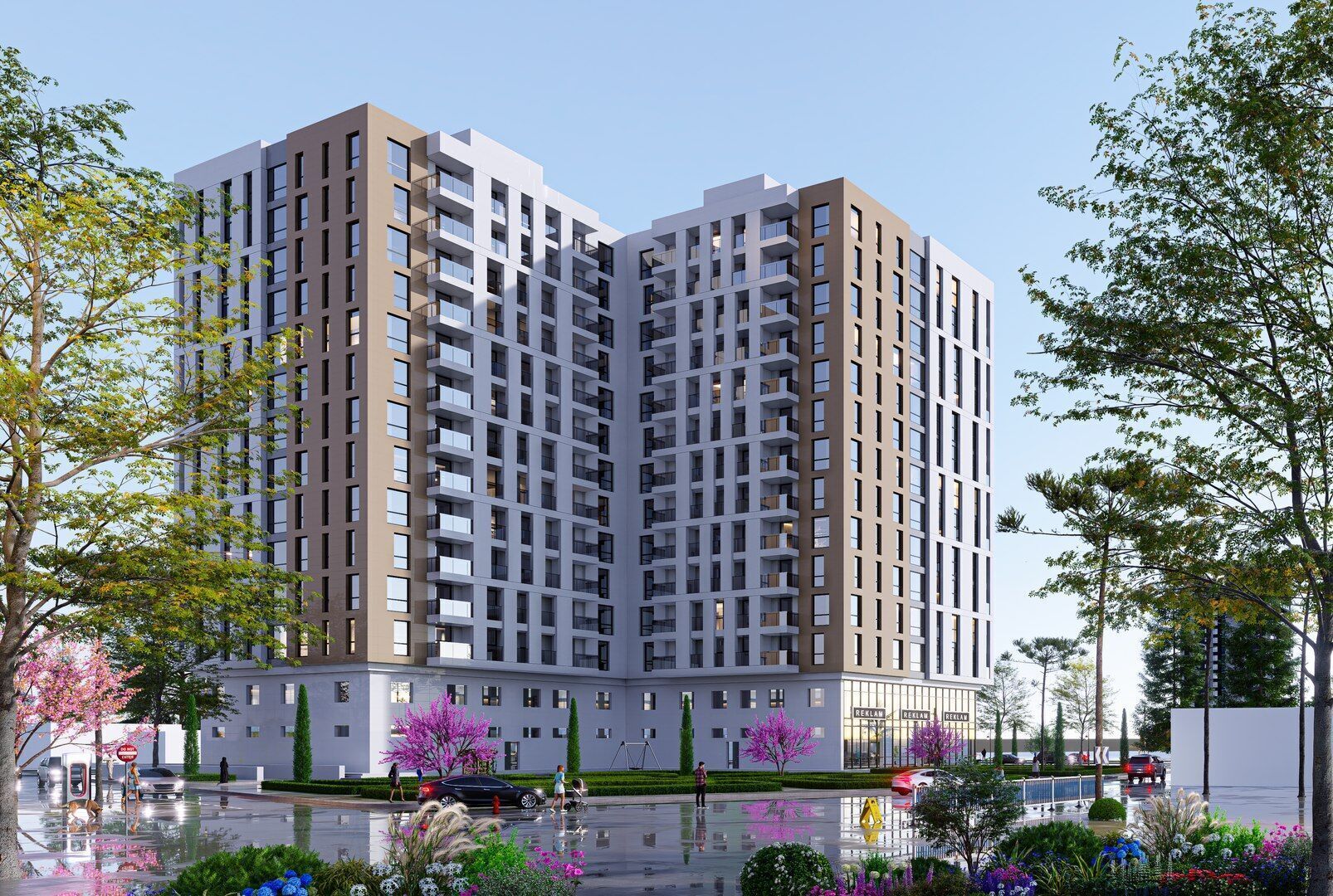 residential Low-poly 3D model_2