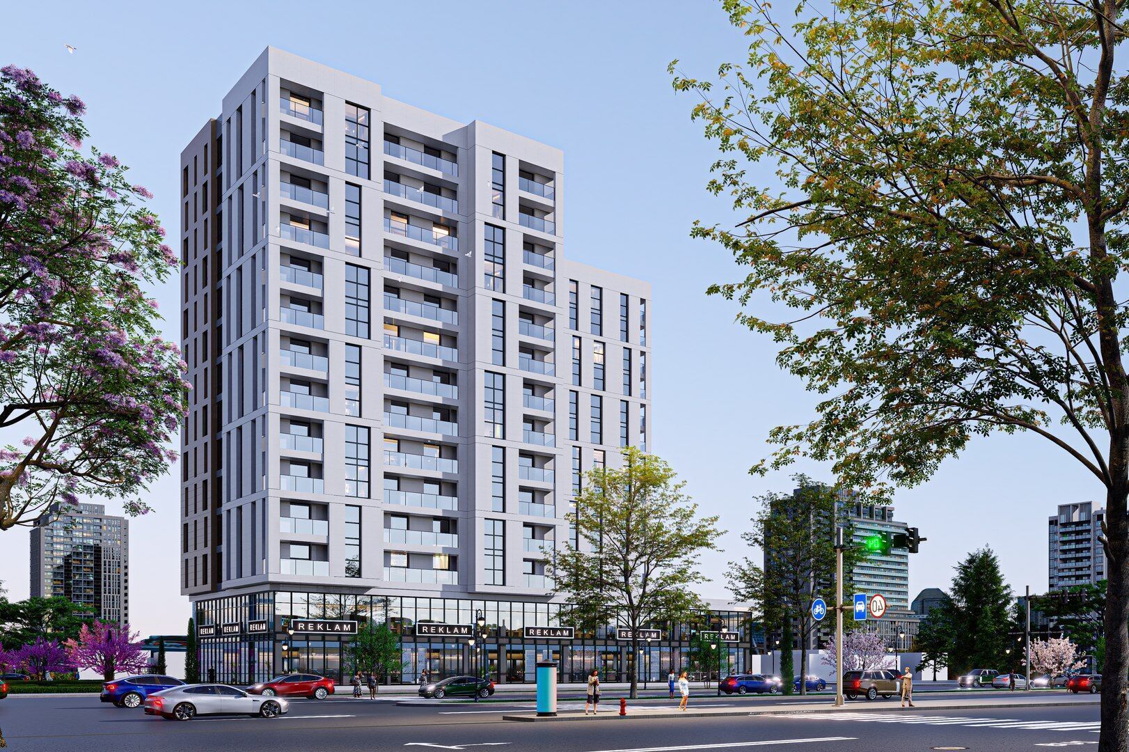 residential Low-poly 3D model_1