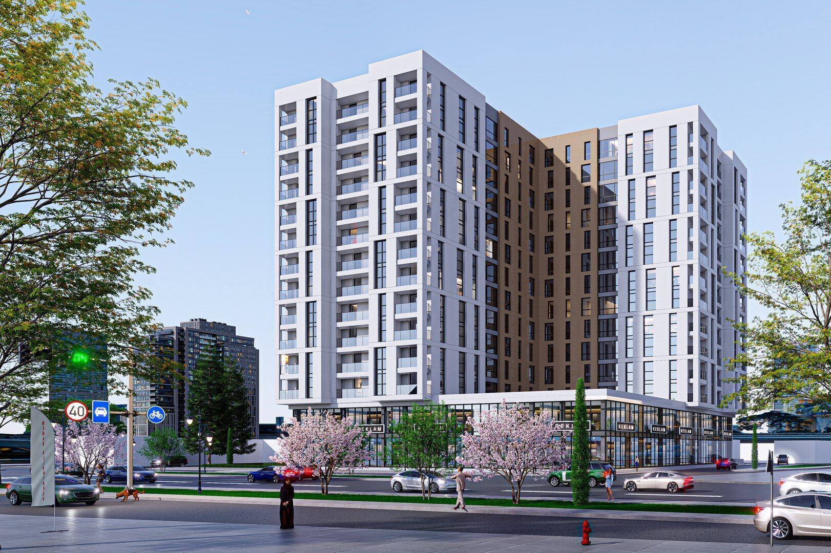 residential Low-poly 3D model_4