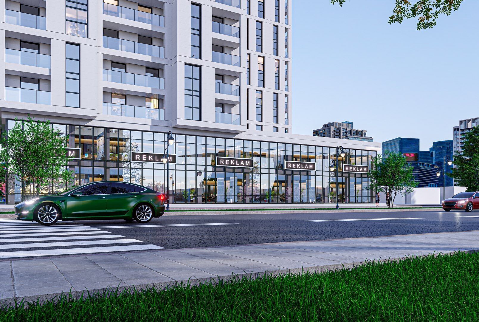 residential Low-poly 3D model_5