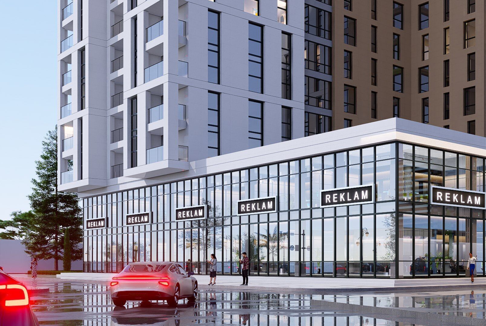 residential Low-poly 3D model_7