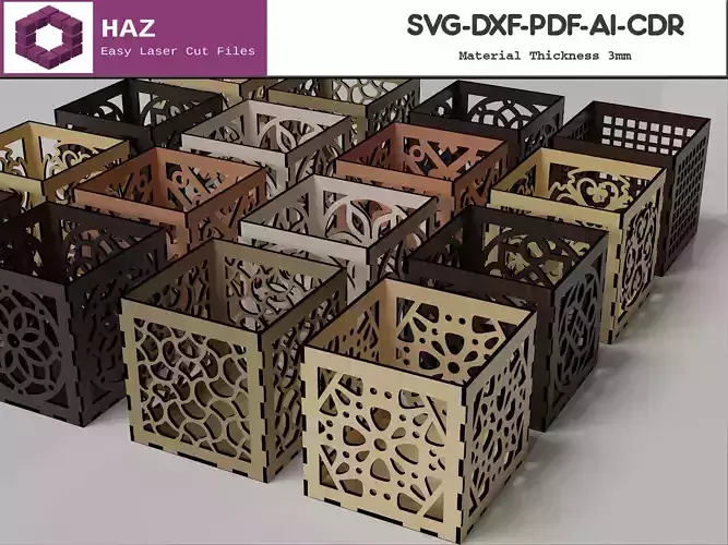 Decorative Wooden Box 045