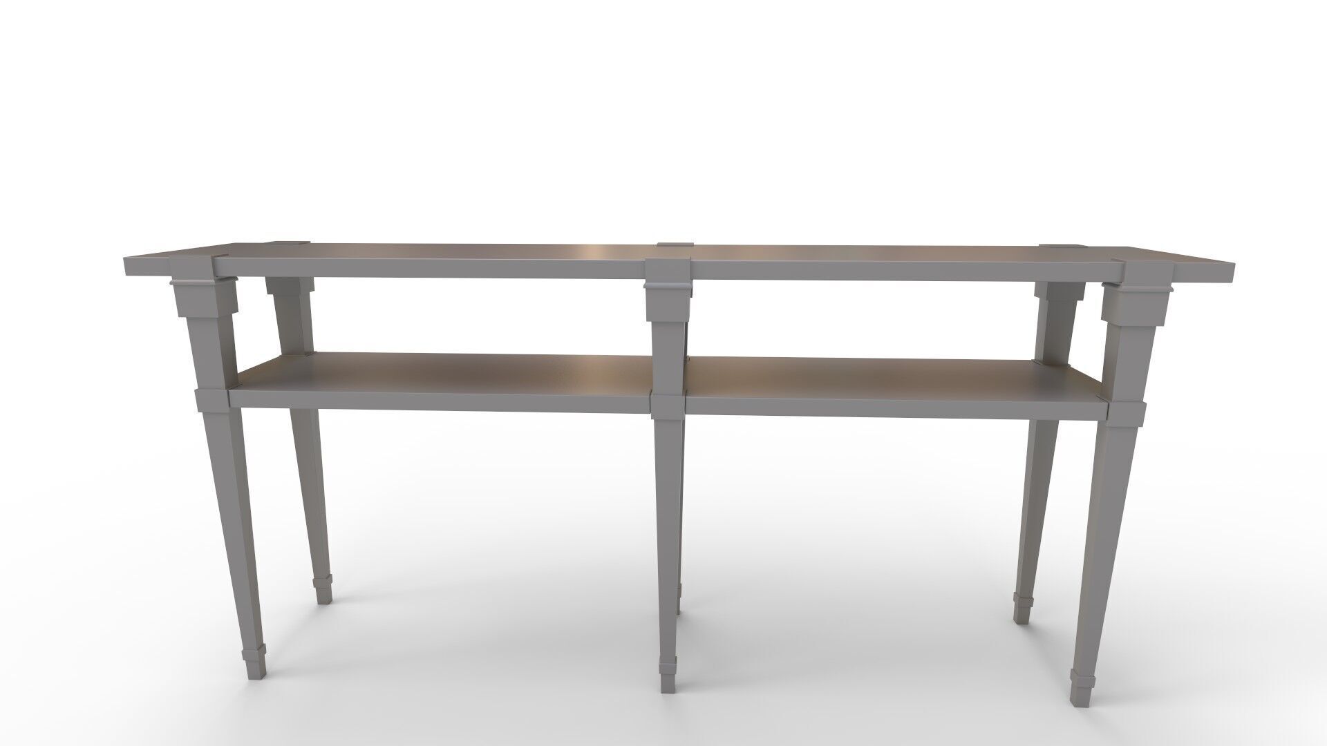 Hooker Furniture Skinny Console Table 3D model_1