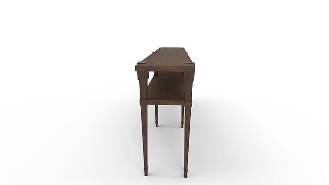 Hooker Furniture Skinny Console Table 3D model 3