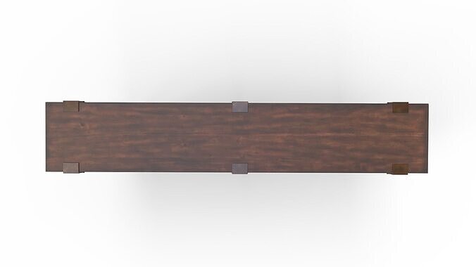 Hooker Furniture Skinny Console Table 3D model 4