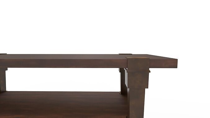 Hooker Furniture Skinny Console Table 3D model 6