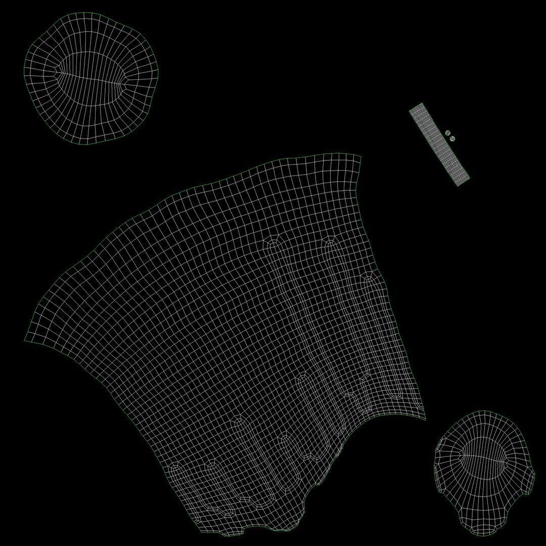 candle Low-poly 3D model_5