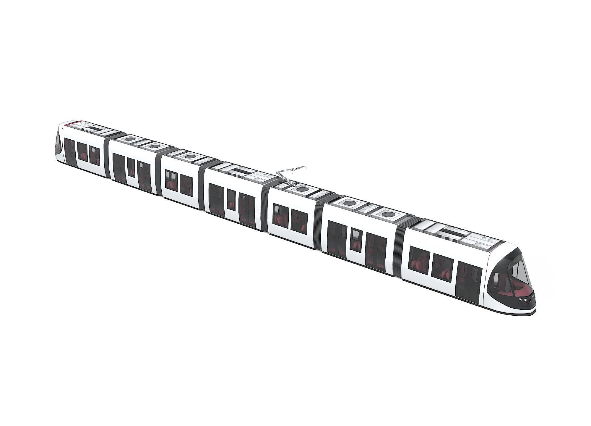 CAF Tramway 3D model_2