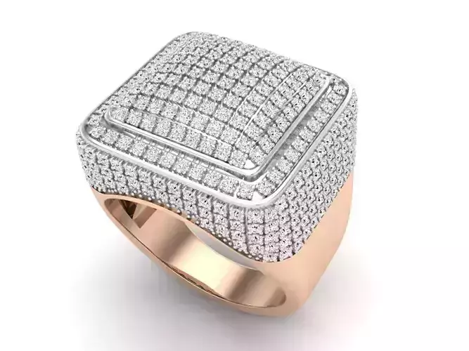 AV 516 Men Hip Hop Big Boss Ring