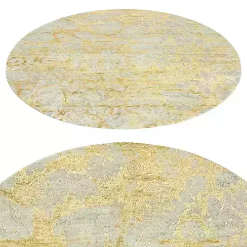 Desire Rug round 3D model Desire Rug round 3D model