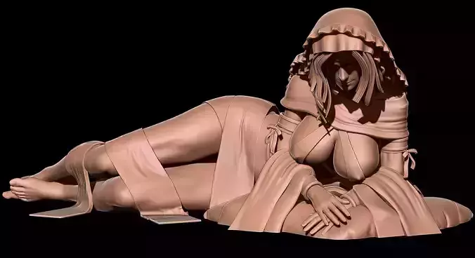 GWYNEVERE - PERFECT BODY OF DARK SOULS PRINCESS and BASE 3D print model