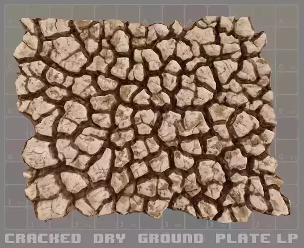 Desert Dry Ground Scan