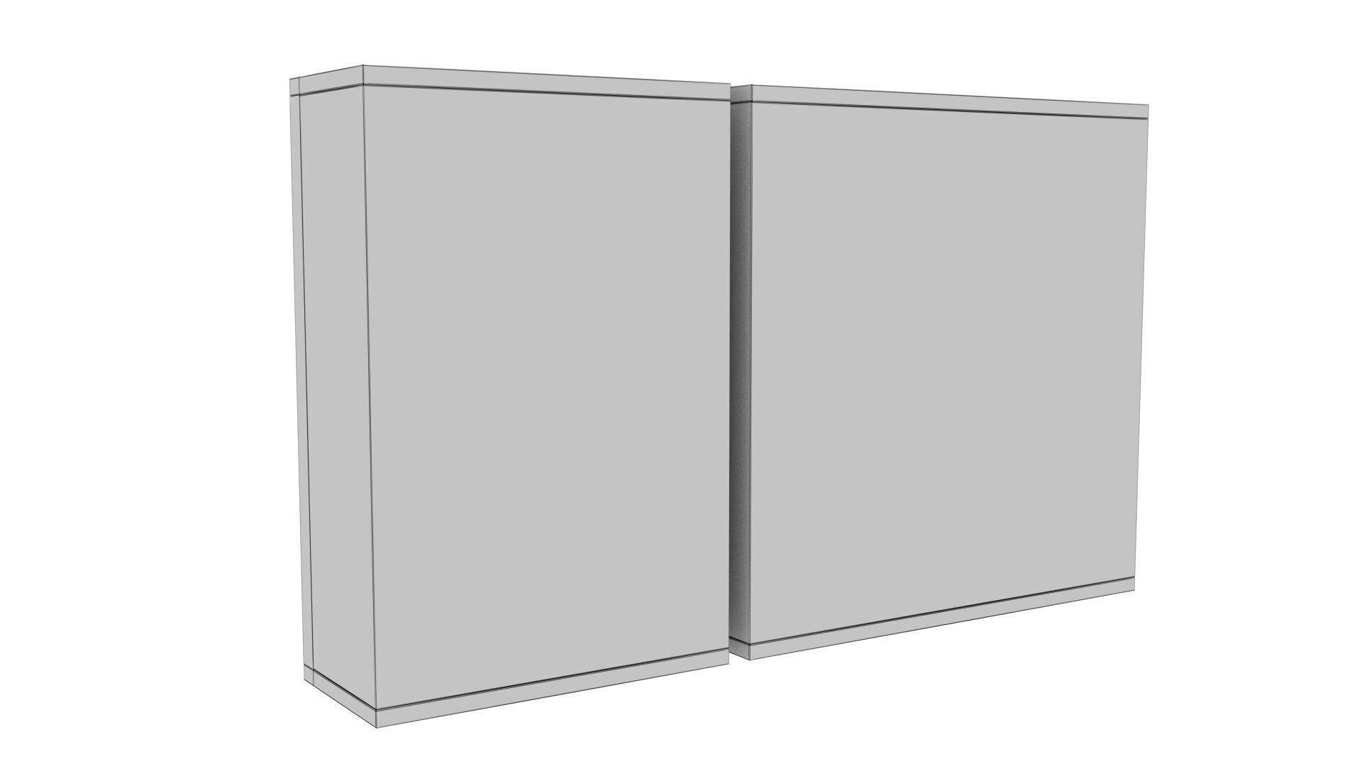 OFFICE STORAGE COMBO 03 3D model_8